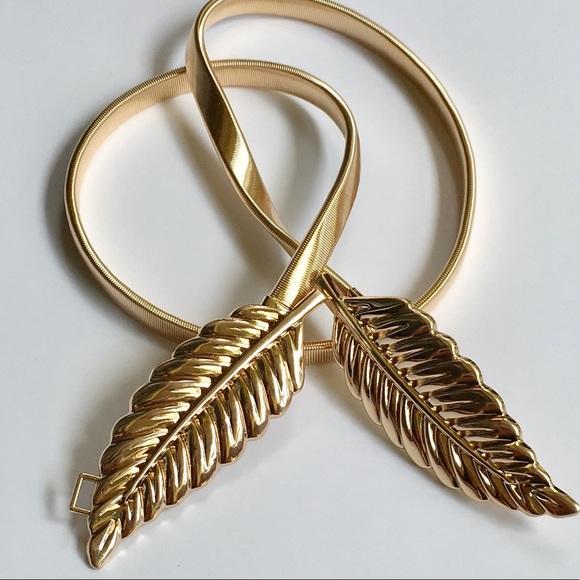 Last 1 ‼️ Gold Leaf Belt - Picture 8 of 8